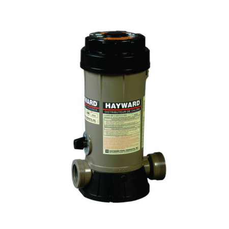 Dosificador de cloro y bromo en línea 4 kg fabricado en ABS.