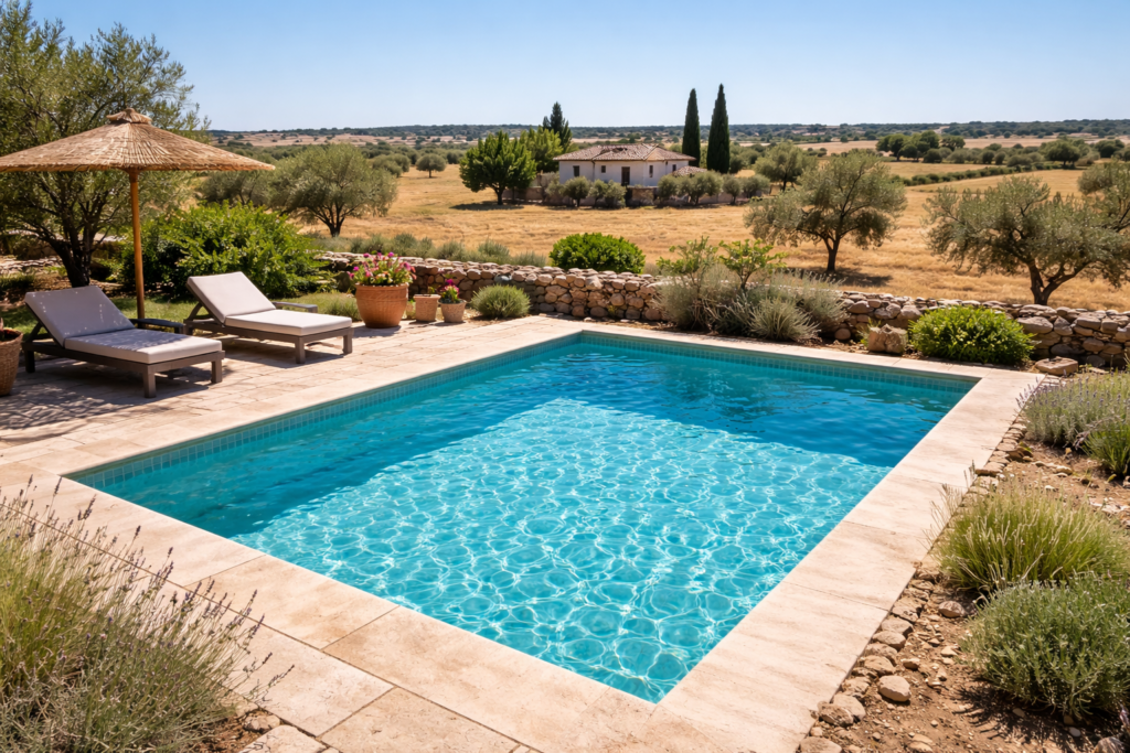 piscina cristalina
