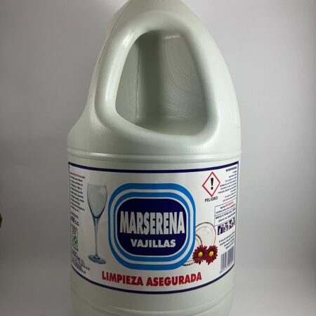 Garrafa de lavavajillas manual 4 litros Marserena