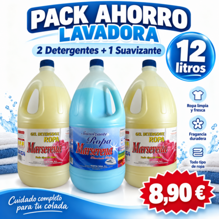 pack ahorro lavadora